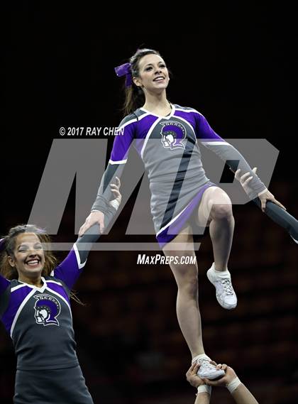 Thumbnail 2 in CHSAA Spirit Championships (Cheer) photogallery.