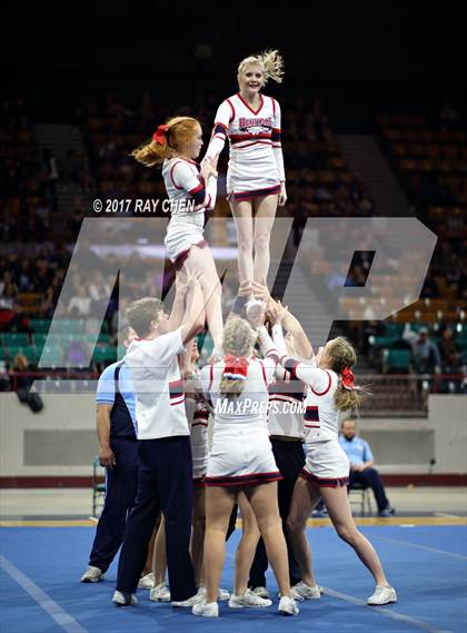 Thumbnail 3 in CHSAA Spirit Championships (Cheer) photogallery.