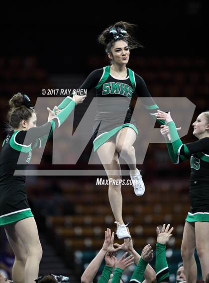 Thumbnail 1 in CHSAA Spirit Championships (Cheer) photogallery.