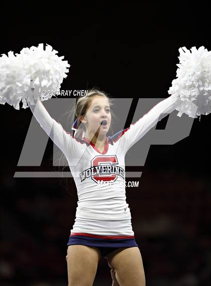 Thumbnail 3 in CHSAA Spirit Championships (Cheer) photogallery.