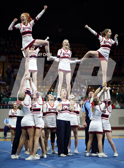 Thumbnail 1 in CHSAA Spirit Championships (Cheer) photogallery.