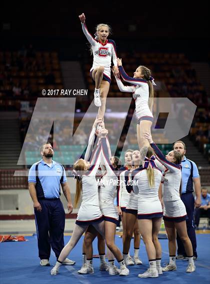 Thumbnail 2 in CHSAA Spirit Championships (Cheer) photogallery.