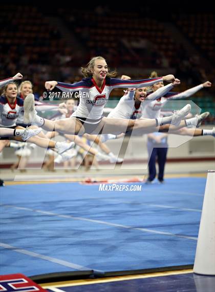 Thumbnail 3 in CHSAA Spirit Championships (Cheer) photogallery.