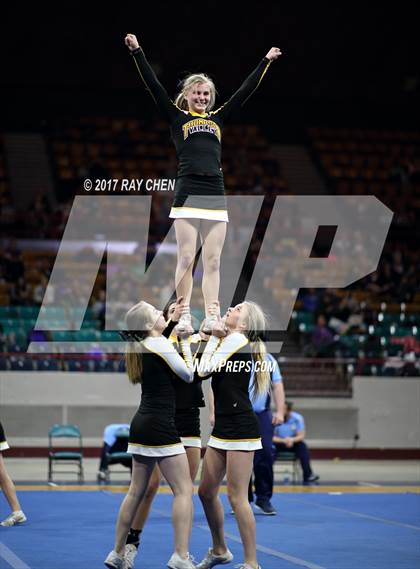 Thumbnail 3 in CHSAA Spirit Championships (Cheer) photogallery.