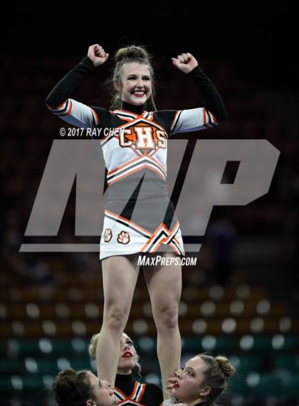 Thumbnail 3 in CHSAA Spirit Championships (Cheer) photogallery.