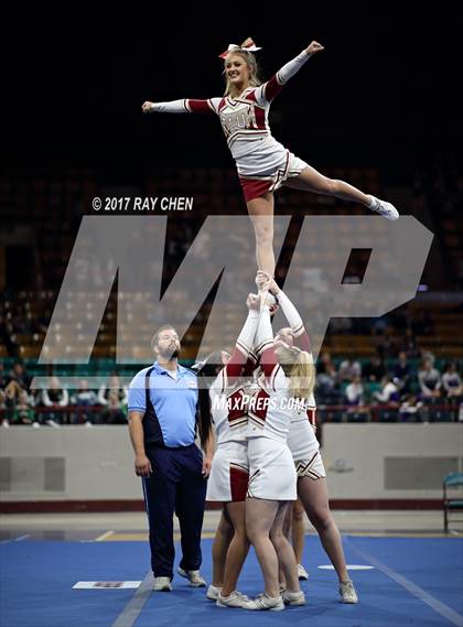 Thumbnail 3 in CHSAA Spirit Championships (Cheer) photogallery.