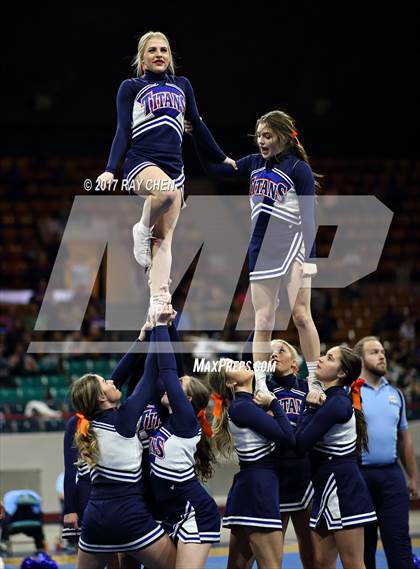 Thumbnail 2 in CHSAA Spirit Championships (Cheer) photogallery.