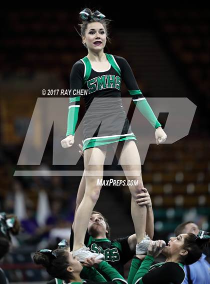 Thumbnail 3 in CHSAA Spirit Championships (Cheer) photogallery.