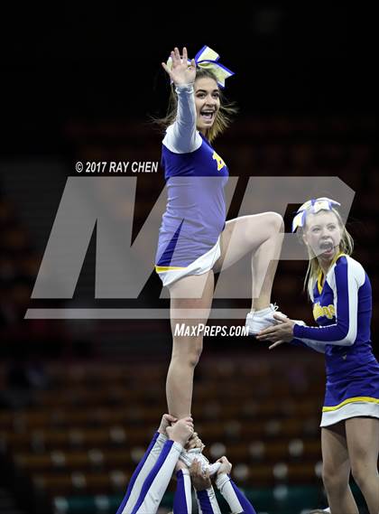 Thumbnail 2 in CHSAA Spirit Championships (Cheer) photogallery.