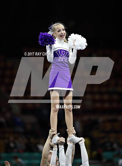 Thumbnail 1 in CHSAA Spirit Championships (Cheer) photogallery.