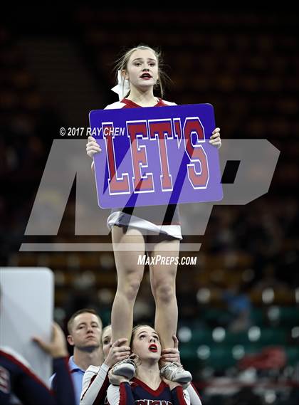 Thumbnail 2 in CHSAA Spirit Championships (Cheer) photogallery.