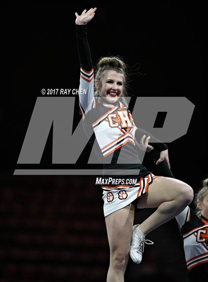 Thumbnail 3 in CHSAA Spirit Championships (Cheer) photogallery.