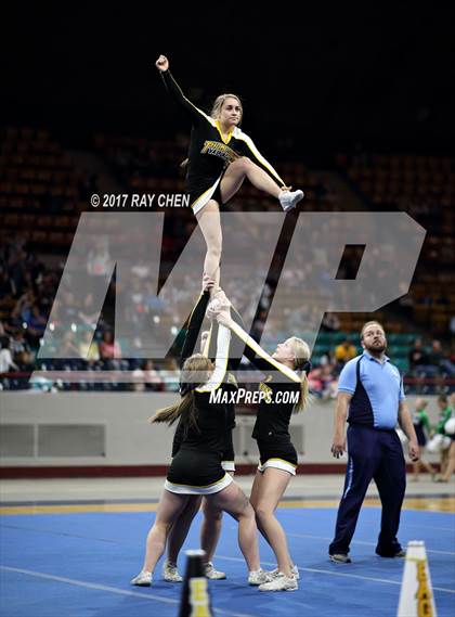 Thumbnail 1 in CHSAA Spirit Championships (Cheer) photogallery.
