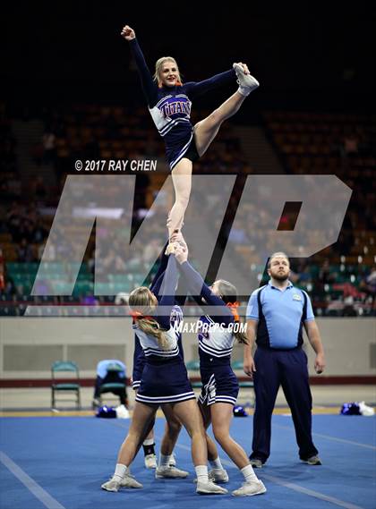 Thumbnail 2 in CHSAA Spirit Championships (Cheer) photogallery.