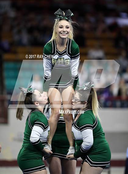 Thumbnail 3 in CHSAA Spirit Championships (Cheer) photogallery.