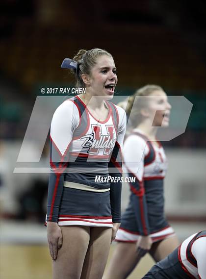 Thumbnail 2 in CHSAA Spirit Championships (Cheer) photogallery.