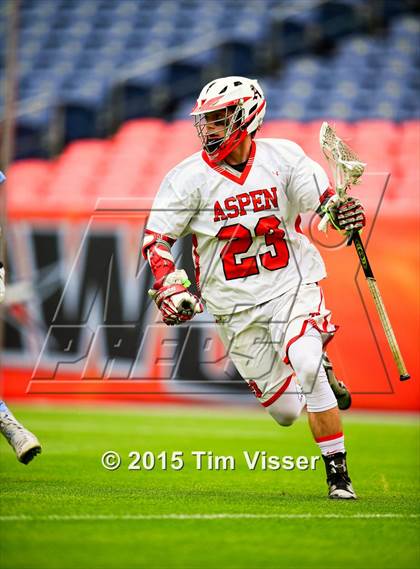 Thumbnail 2 in Aspen vs. Valor Christian (CHSAA 4A Final) photogallery.