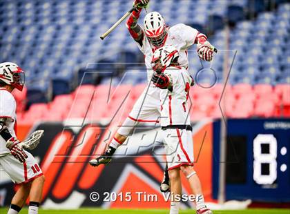 Thumbnail 2 in Aspen vs. Valor Christian (CHSAA 4A Final) photogallery.