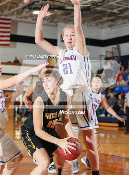 Thumbnail 2 in California vs Monroe City (Central Bank Shootout) photogallery.