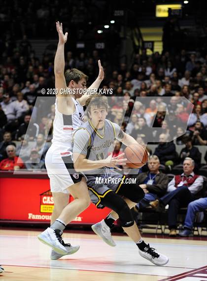 Thumbnail 3 in Central A & M vs. Goreville (IHSA 1A Super-Sectional) photogallery.