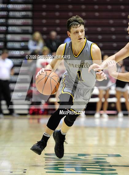 Thumbnail 2 in Central A & M vs. Goreville (IHSA 1A Super-Sectional) photogallery.