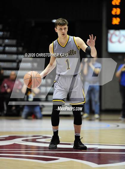 Thumbnail 1 in Central A & M vs. Goreville (IHSA 1A Super-Sectional) photogallery.
