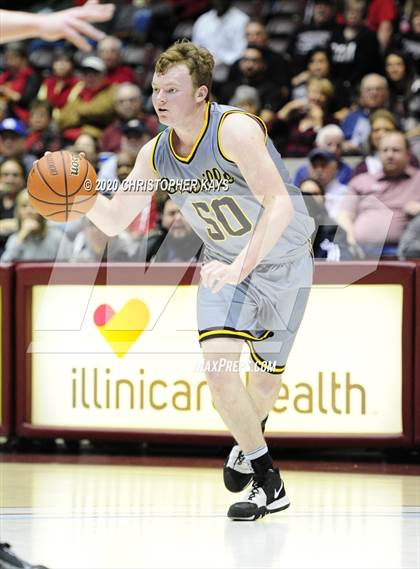 Thumbnail 3 in Central A & M vs. Goreville (IHSA 1A Super-Sectional) photogallery.