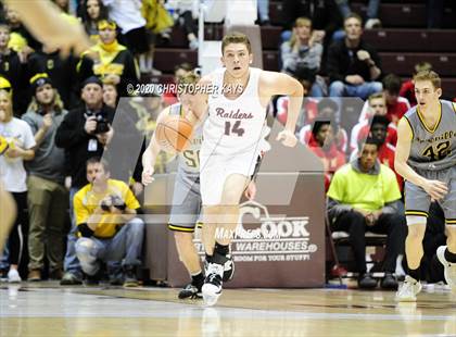 Thumbnail 2 in Central A & M vs. Goreville (IHSA 1A Super-Sectional) photogallery.