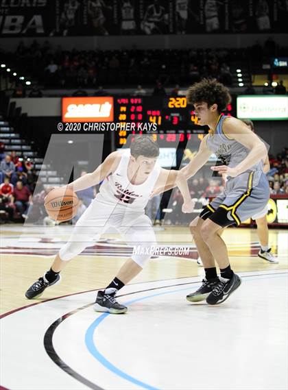 Thumbnail 3 in Central A & M vs. Goreville (IHSA 1A Super-Sectional) photogallery.