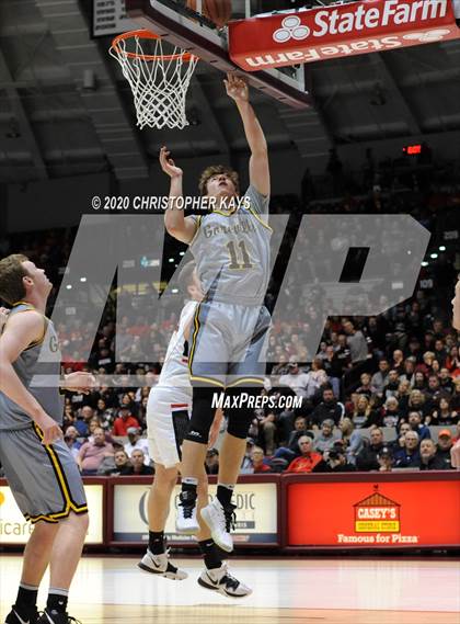 Thumbnail 2 in Central A & M vs. Goreville (IHSA 1A Super-Sectional) photogallery.