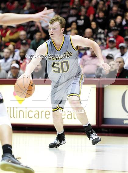 Thumbnail 1 in Central A & M vs. Goreville (IHSA 1A Super-Sectional) photogallery.