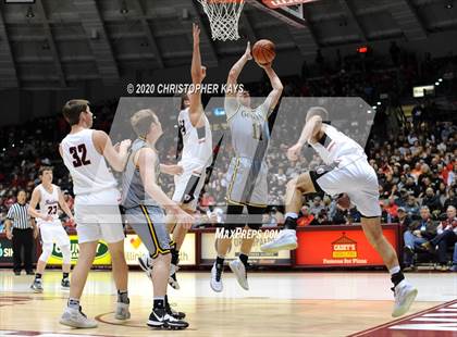 Thumbnail 3 in Central A & M vs. Goreville (IHSA 1A Super-Sectional) photogallery.