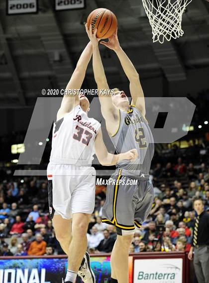 Thumbnail 1 in Central A & M vs. Goreville (IHSA 1A Super-Sectional) photogallery.