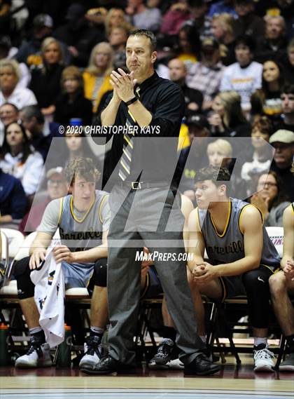 Thumbnail 3 in Central A & M vs. Goreville (IHSA 1A Super-Sectional) photogallery.