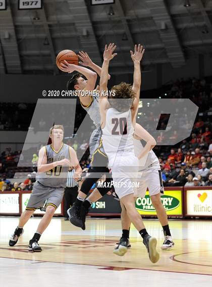Thumbnail 2 in Central A & M vs. Goreville (IHSA 1A Super-Sectional) photogallery.
