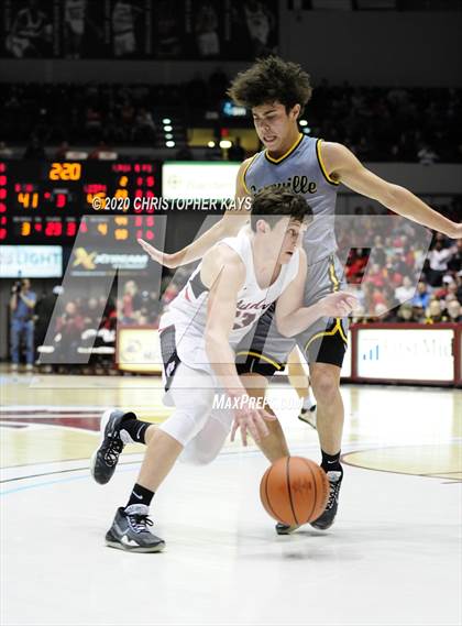 Thumbnail 2 in Central A & M vs. Goreville (IHSA 1A Super-Sectional) photogallery.