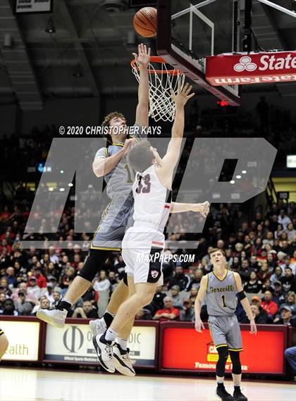 Thumbnail 3 in Central A & M vs. Goreville (IHSA 1A Super-Sectional) photogallery.