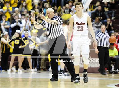 Thumbnail 1 in Central A & M vs. Goreville (IHSA 1A Super-Sectional) photogallery.