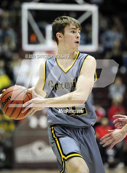 Thumbnail 1 in Central A & M vs. Goreville (IHSA 1A Super-Sectional) photogallery.