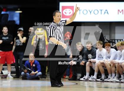 Thumbnail 3 in Central A & M vs. Goreville (IHSA 1A Super-Sectional) photogallery.