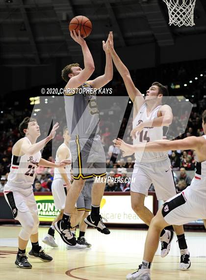 Thumbnail 2 in Central A & M vs. Goreville (IHSA 1A Super-Sectional) photogallery.