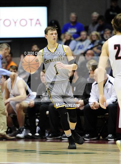 Thumbnail 1 in Central A & M vs. Goreville (IHSA 1A Super-Sectional) photogallery.