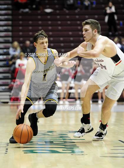 Thumbnail 3 in Central A & M vs. Goreville (IHSA 1A Super-Sectional) photogallery.