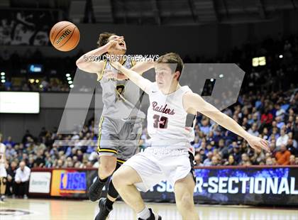 Thumbnail 1 in Central A & M vs. Goreville (IHSA 1A Super-Sectional) photogallery.