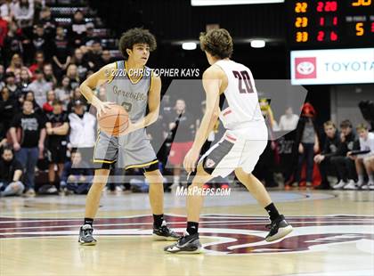 Thumbnail 2 in Central A & M vs. Goreville (IHSA 1A Super-Sectional) photogallery.