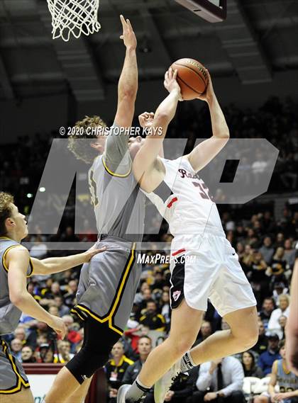Thumbnail 2 in Central A & M vs. Goreville (IHSA 1A Super-Sectional) photogallery.