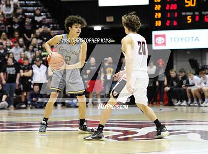 Thumbnail 1 in Central A & M vs. Goreville (IHSA 1A Super-Sectional) photogallery.