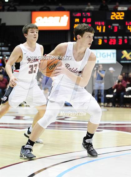 Thumbnail 1 in Central A & M vs. Goreville (IHSA 1A Super-Sectional) photogallery.