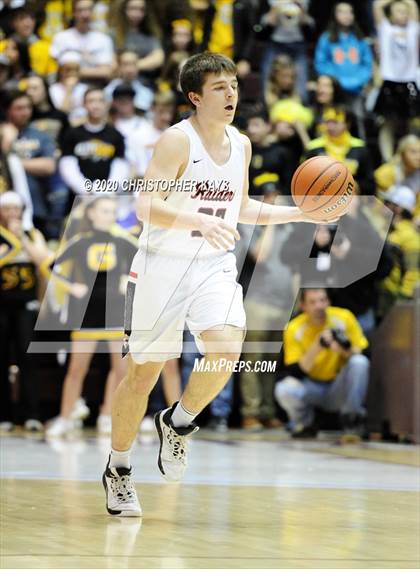 Thumbnail 1 in Central A & M vs. Goreville (IHSA 1A Super-Sectional) photogallery.