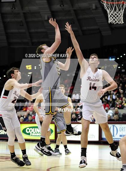 Thumbnail 3 in Central A & M vs. Goreville (IHSA 1A Super-Sectional) photogallery.